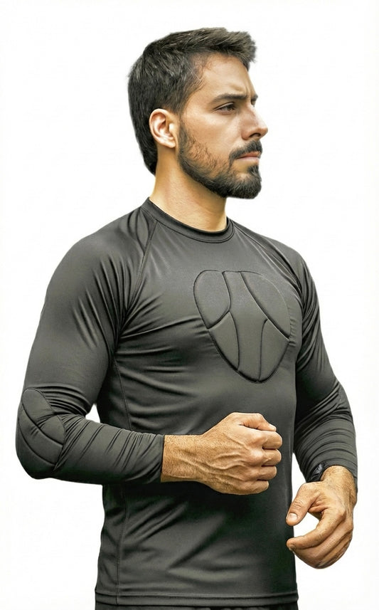 Gray helmet for bikers