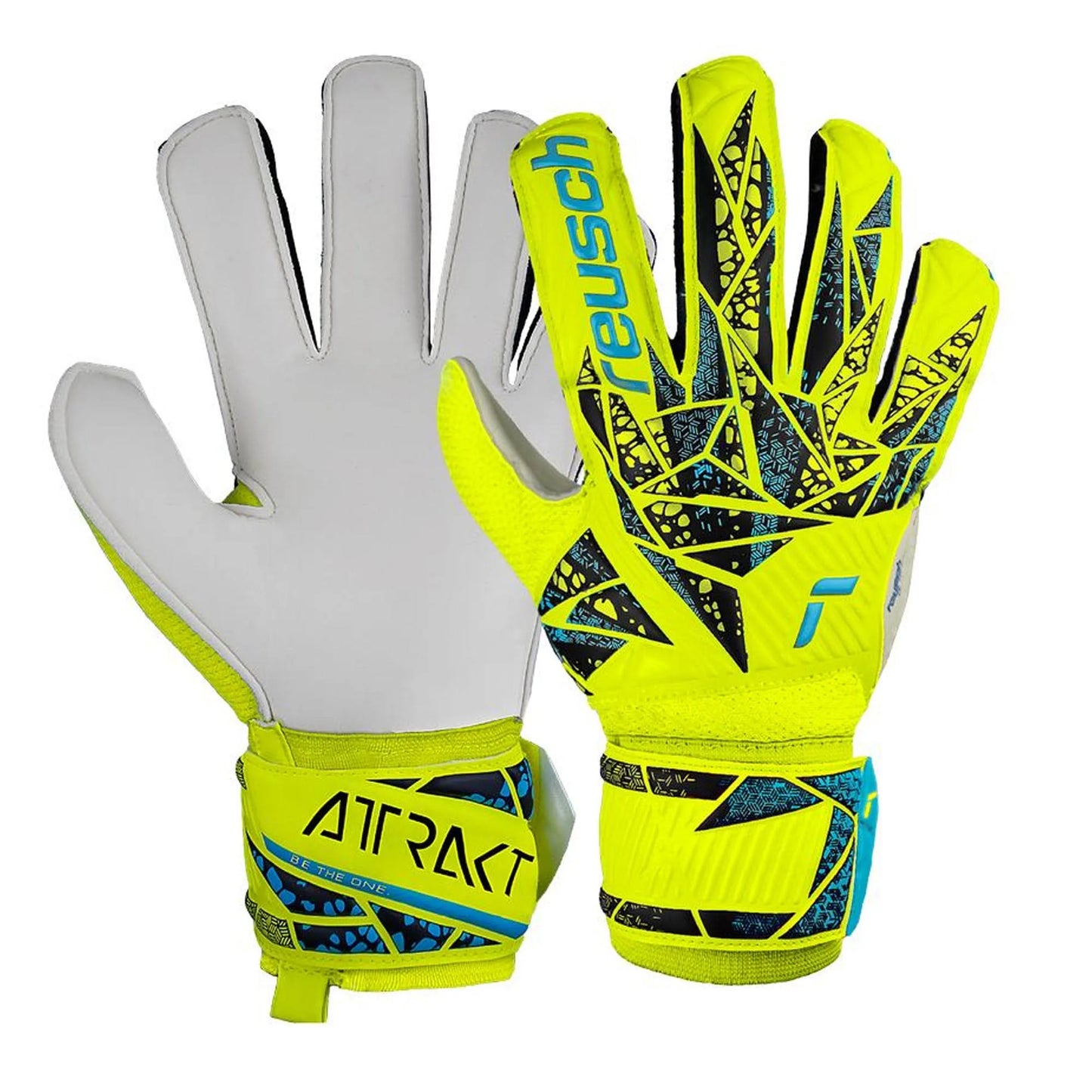 Attrakt Solid Safety Yellow / Future Blue Semiprofesional