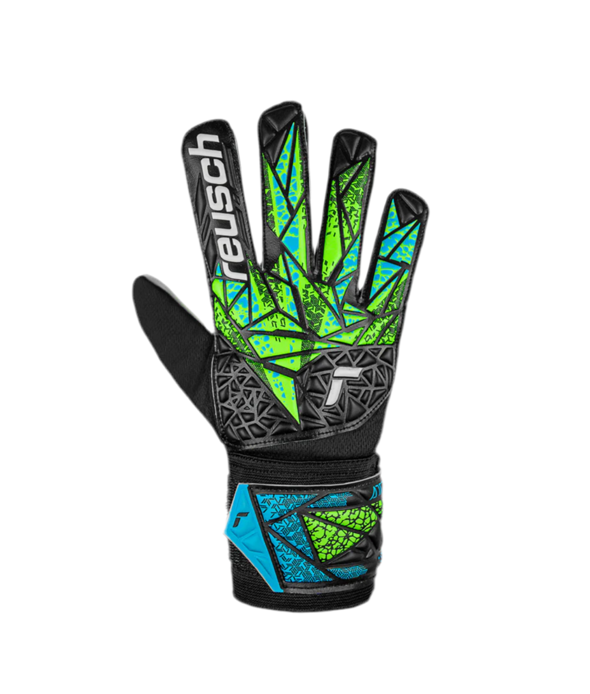 Attrakt Starter Solid Black / Fluo Lime / Aqua Juniors