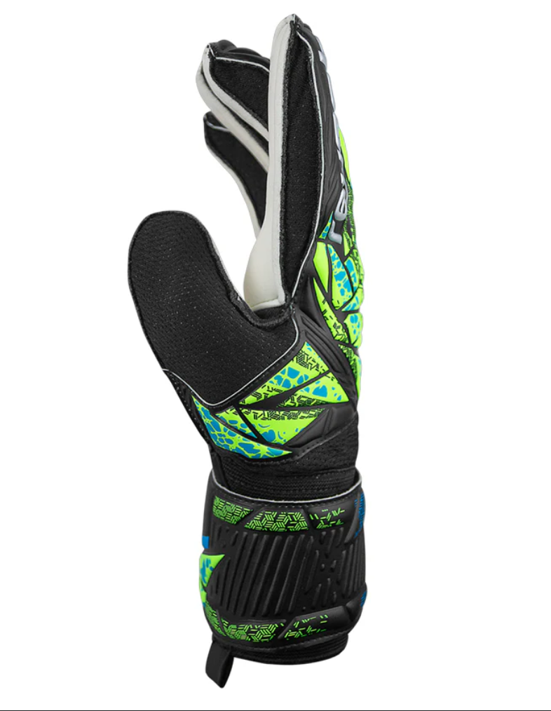 SOLID BLACK-FLUO LIME